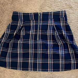 Pleated Mini Skirt